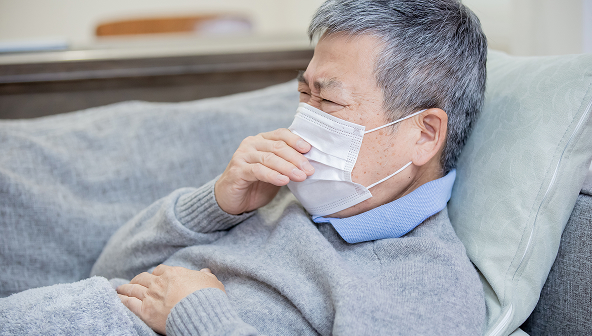 Cough, sputum, and chest pain